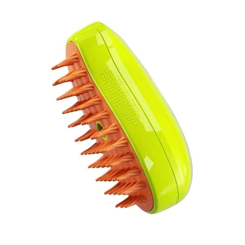 Pet Grooming Steam Brush