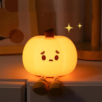 Pumpkin Silicone Night Light