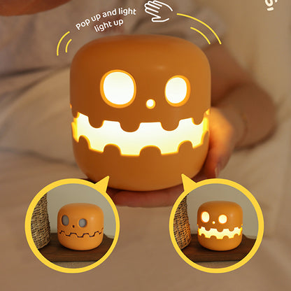 Foldable USB LED Pumpkin Lantern