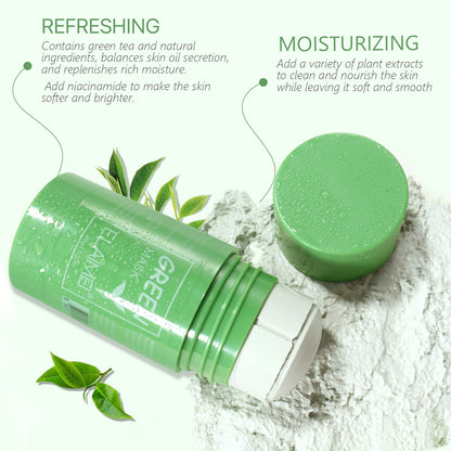 Green Tea Clay Mask Stick – Deep Cleansing & Oil Control
