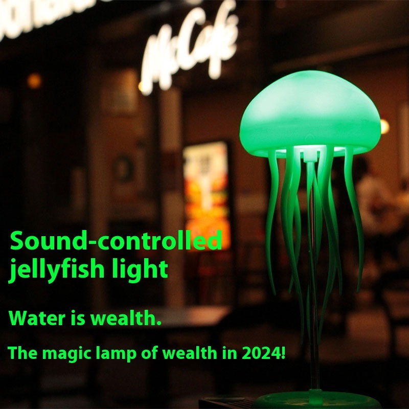 Voice-Control Jellyfish RGB Lamp