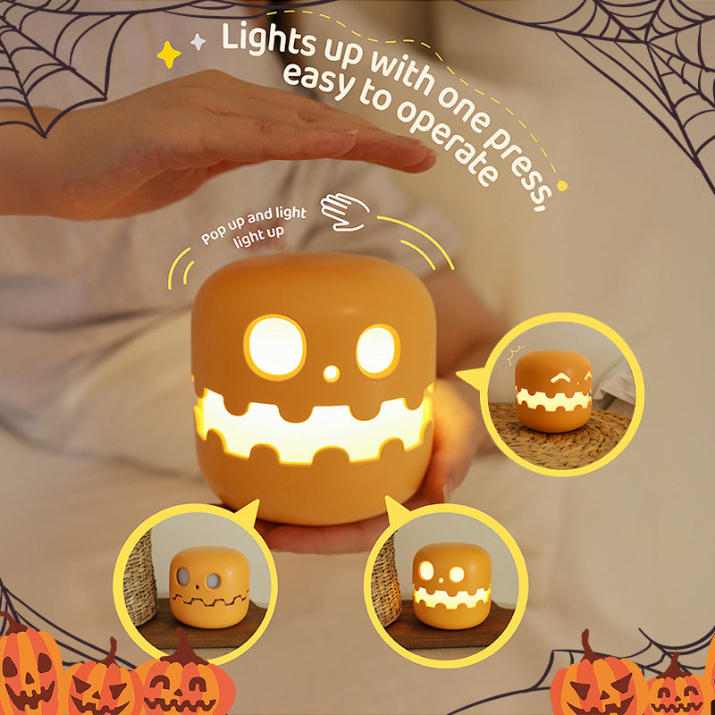 Foldable USB LED Pumpkin Lantern